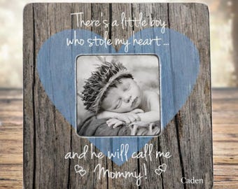 New Mom Picture Frame From Son, Mothers Day Gift