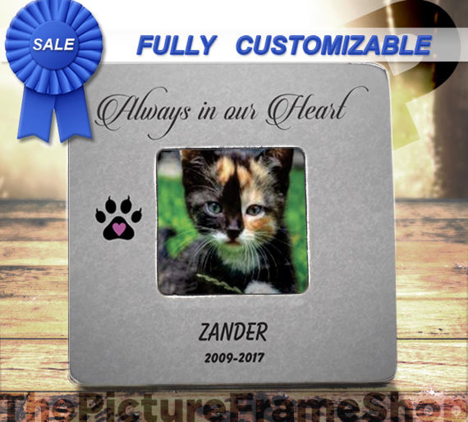 Personalized Pet Loss Gift Loss of Pet Memorial for Cat Loss Etsy