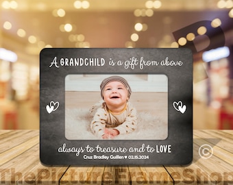 New Grandparent Gift Grandparent Picture Frame Grandparents Gifts Personalized Grandparents When A Child is Born So are Grandparents Gift