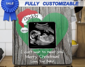 Daddy Christmas Gift From Baby Bump Daddy To Be Gift New Daddy Gift Expecting Dad Christmas Ultrasound Gift Soon to be Daddy Dad Christmas