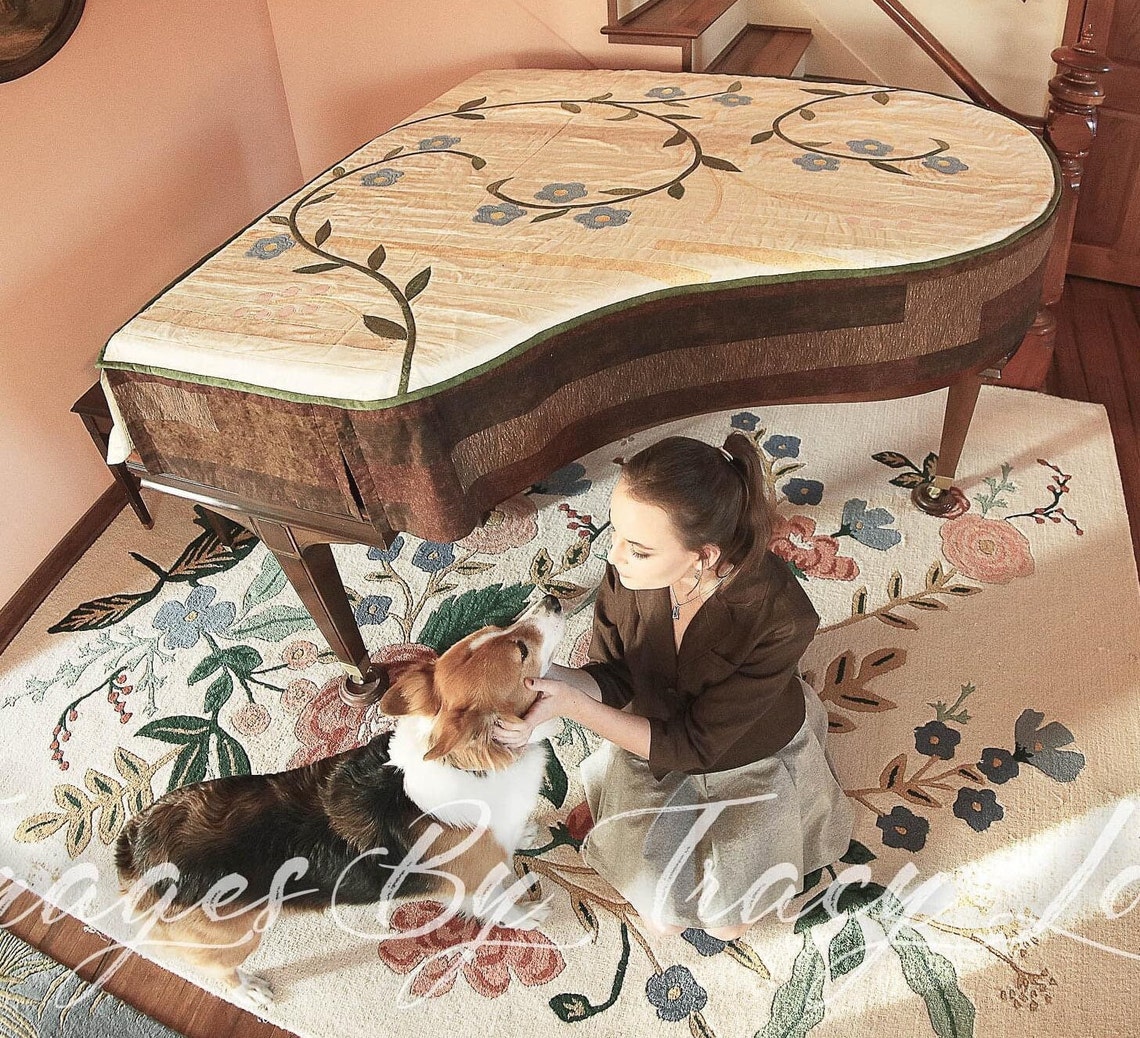 Quilted Baby Grand Piano Cover Etsy