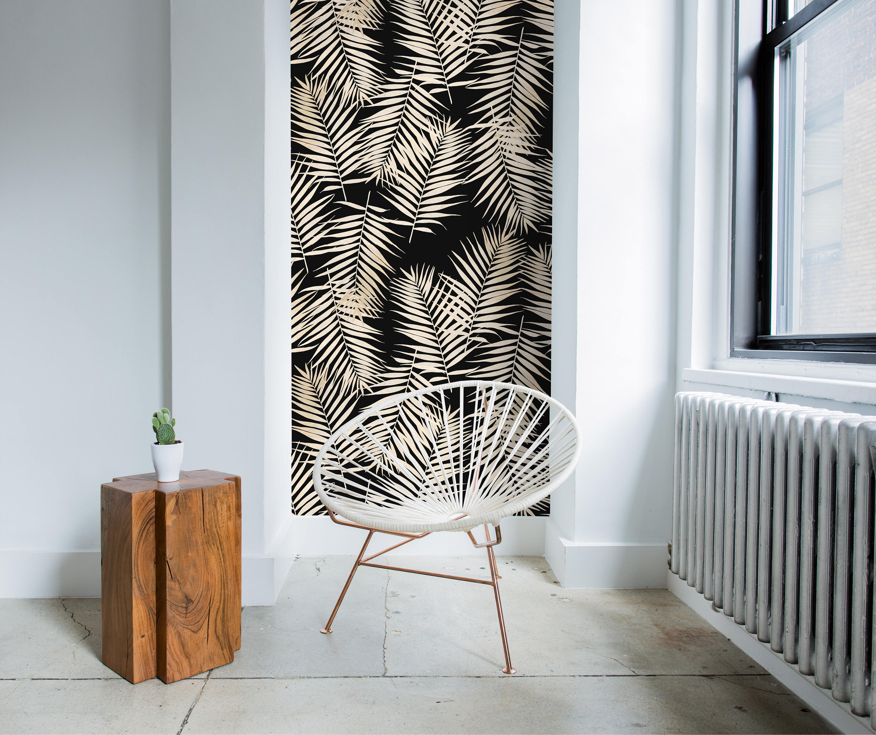 Paper Leaves Removable Wall Covering Art SelfAdhesive Etsy