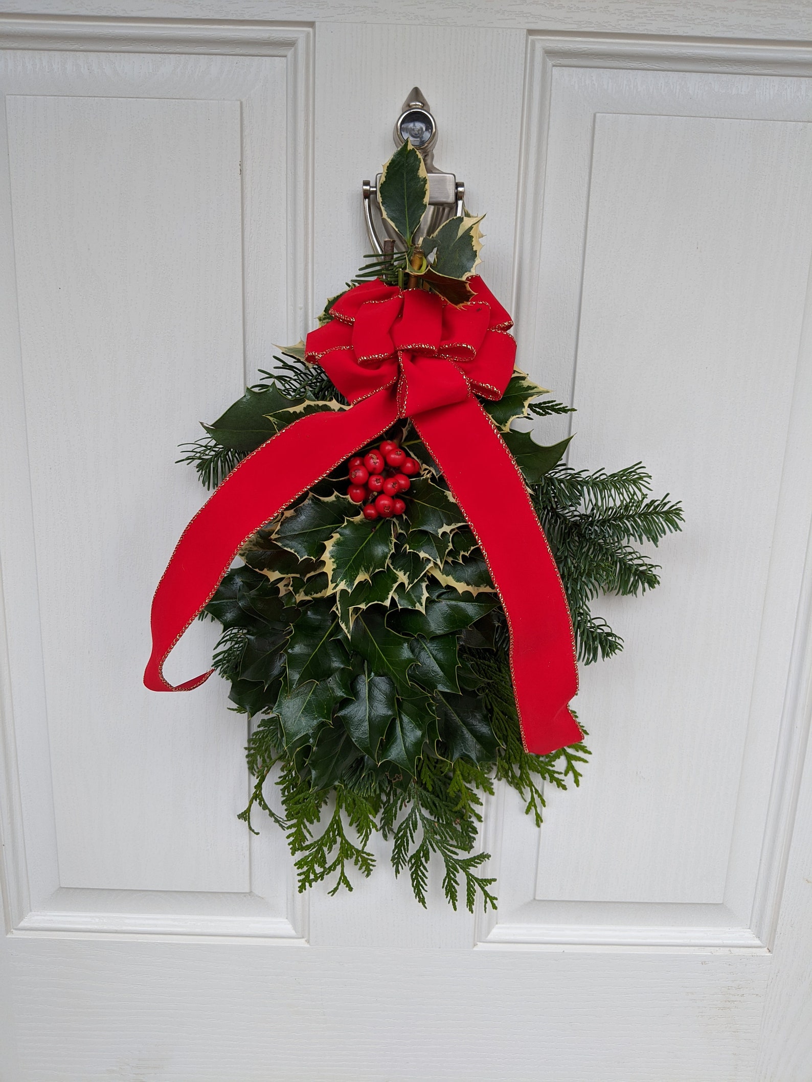 Fresh Evergreen Swag Etsy