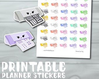 Cutting Machine Stickers - Perfect for your Erin Condren Planner, Happy Planner or any other!