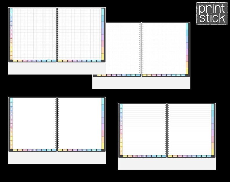 2022 iPad Planner GoodNotes Student Digital Planner Stickers Etsy