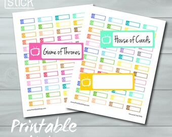 Tv Shows Stickers - Etsy