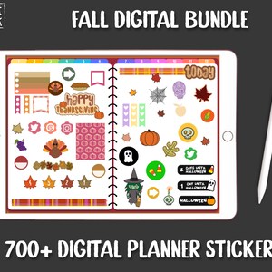 Digital Planner Stickers GoodNotes PNG Stickers iPad GoodNotes Stickers Digital Stickers Notability Digital Sticker Album with links