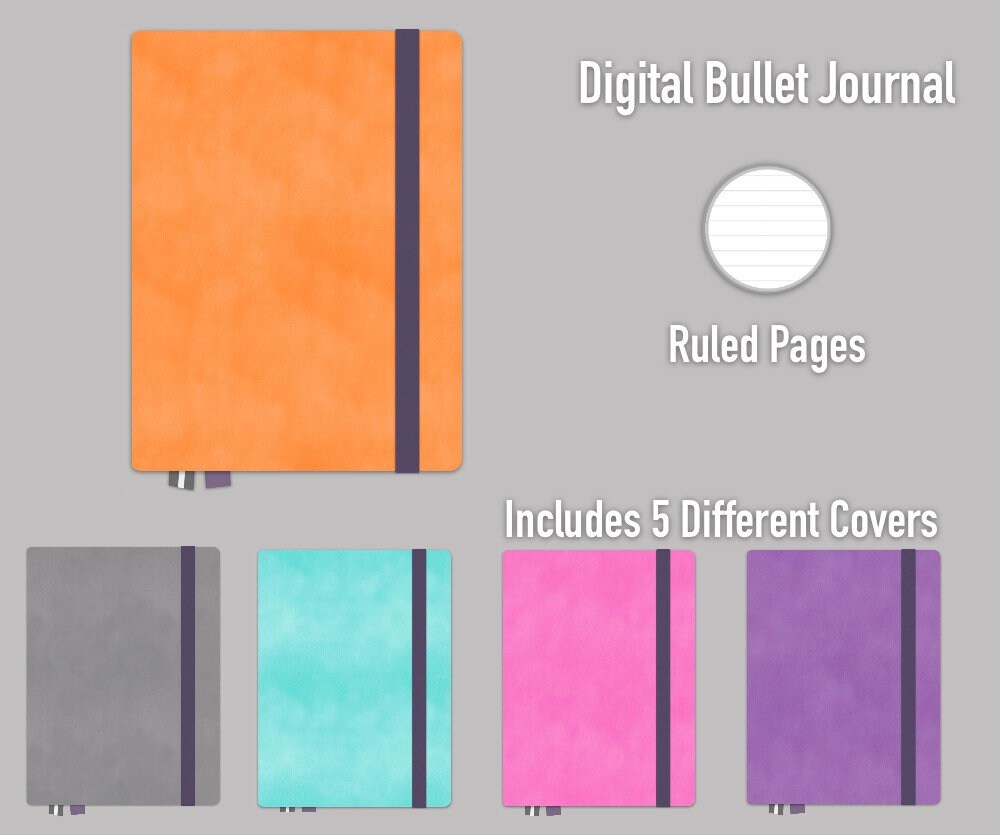 Digital Planner Goodnotes Journal Goodnotes Planner Ruled Etsy