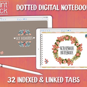 Digital Planner Digital BuJo Digital Planning iPad Planner Digital Journal Digital Scrapbooking GoodNotes Notebook Notability
