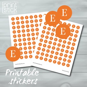 Etsy Order Tracker Stickers: Planner Stickers (Digital Download)