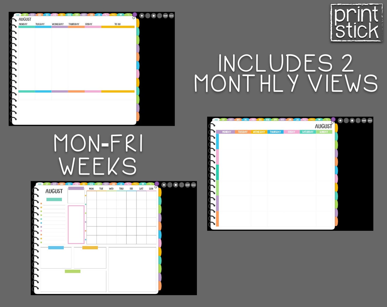 Teacher Undated Digital Planner iPad GoodNotes Planner Planner Etsy