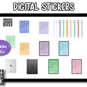 iPad Digital Stickers GoodNotes iPad Planner Stickers For GoodNotes Digital Stickers Notability Digital Sticker Album