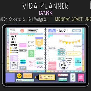 Vida Digital Planner: Undated, Stickers & Widgets for GoodNotes (Digital Download)