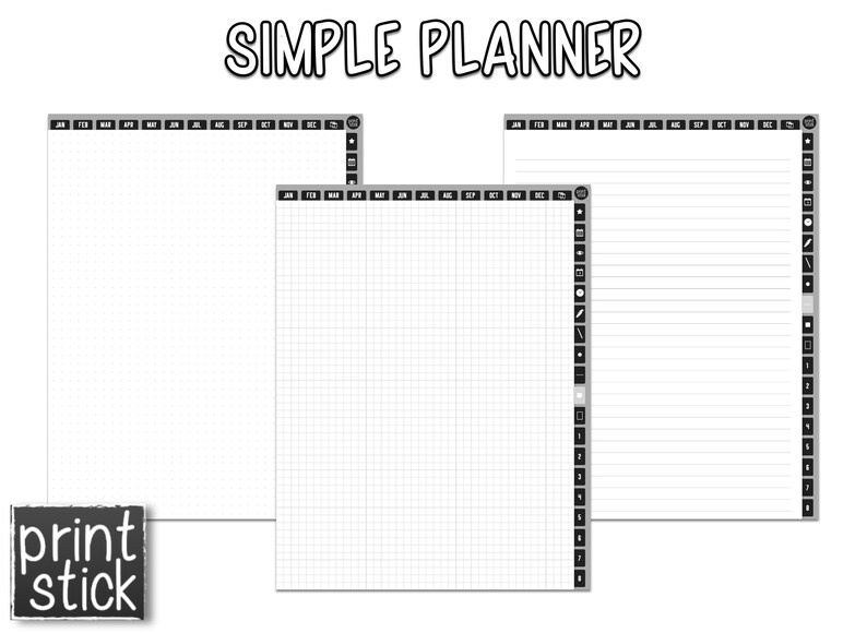 2021 Digital Planner Ipad Planner Goodnotes Notability Planner Etsy