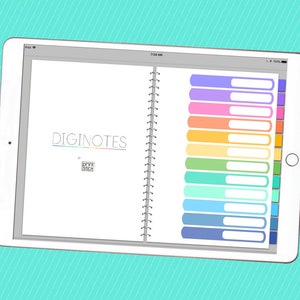 Interactive Digital Planner: GoodNotes, Notability, iPad (Digital Download)