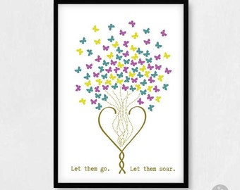 Beautiful 99 A3 Farewell Card