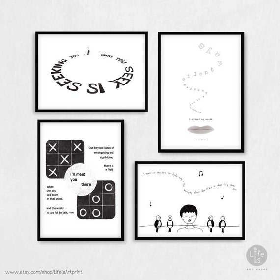 A5 A4 A3 Take Me To The Stars Quote Poster Print Art