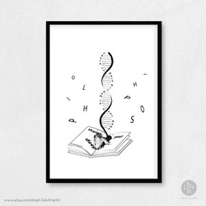 Stampa poster con citazione di Friedrich Nietzsche: C'è più saggezza nel tuo corpo che nella tua filosofia più profonda.