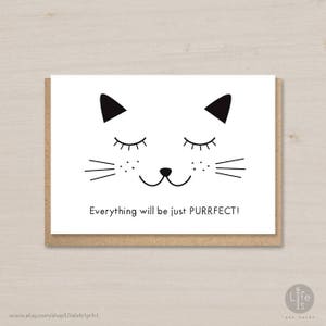 Carte porte-bonheur : tout sera parfait !