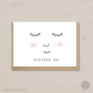 Cartão de bençãos para impressão, cartão de felicitações, cartão de gratidão, cartão de votos de felicidades, cartão zen, cartão de agradecimento, cartão de incentivo, boa sorte