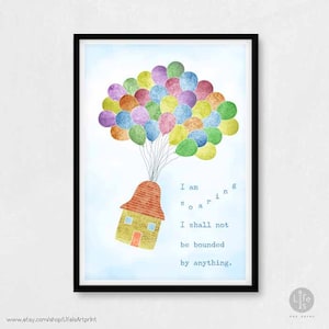 Poster ispiratore/biglietto d'addio: sto volando, non sarò vincolato da nulla
