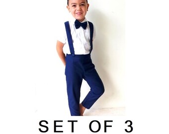Ring Bearer Outfit Navy - Etsy Australia