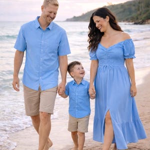 Mommy and Me Light Blue Dress - Etsy