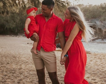 4th July Family outfit, Daddy & me matching Outfit, Father and Daughter matching Outfit, Mommy and me Outfit, Mom Gift, Fathers day Gift