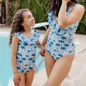 Mommy & Me Swimsuits | Mommy and me Outfits | Matching Family Swimsuits | Family Swimwear | Matching Swimsuits | Mother&#39;s Day Gift |Mom Gift
