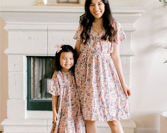 Mommy and Me dresses | Mommy and Me matching outfits | Mommy and me outfits | Mom Daughter Dress | Mommy and Me Gifts | Mother's day gift