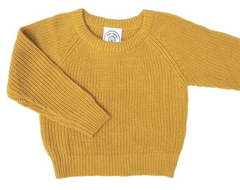 baby boy mustard jumper