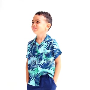 Tropical Shirt, Boy shirt, beach shirt, summer shirt, party shirt, Boho shirt, Cool shirt, button up shirt,boy birthday gift, Tropical shirt