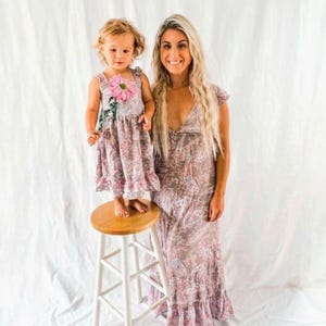 Mommy and Me dresses | Mommy and Me matching outfits | Mommy and me outfits | Mom Daughter Dress | Mommy and Me Gifts | Mother&#39;s day gift