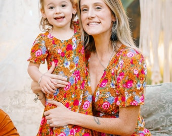 Mommy and Me dresses | Mommy and Me matching outfits | Mommy and me outfits | Mom Daughter Dress | Mommy and Me Gifts | Mother's day gift