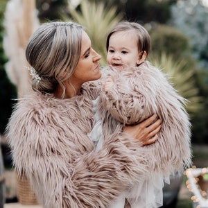 infant fur jacket