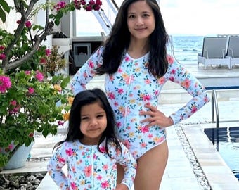 Mommy & Me Swimsuits | Mommy and me Outfits | Matching Family Swimsuits | Family Swimwear | Matching Swimsuits | Mother's Day Gift |Mom Gift