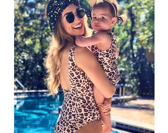 matching mum and daughter swimwear