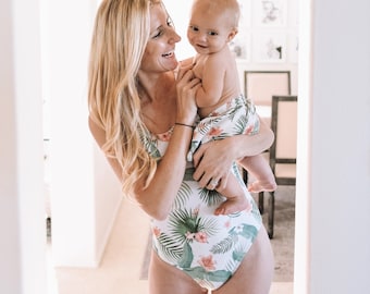 Mommy & Me Swimsuits | Mommy and me Outfits | Matching Family Swimsuits | Family Swimwear | Matching Swimsuits | Mother's Day Gift |Mom Gift