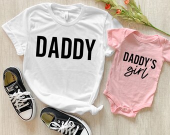 Daddy and Me Outfit | Daddy's Girl T-Shirt | Daddy & Me T-Shirt | Dad matching Shirts | Dad Daughter Outfit | Dad Gift | Father's Day Gift