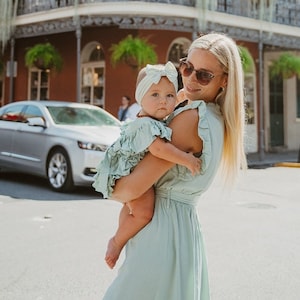 Family outfit, Mommy & me matching Dress, Mother and Daughter matching Outfit, Mommy and me Outfit, Mother's day gift, Mom Gift image 1