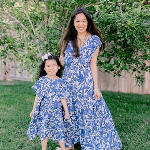 Mommy and Me dresses Mommy and Me matching outfits Mommy and me outfits Mom Daughter Dress Mommy and Me Gifts Mother's day gift zdjęcie 1