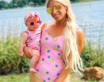 Mommy & Me Swimsuits | Mommy and me Outfits | Matching Family Swimsuits | Family Swimwear | Matching Swimsuits | Mother's Day Gift |Mom Gift