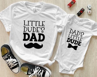 Father & Son Matching Outfit, Daddy and Me Outfit, Dad and son matching Tshirts, Dad and baby matching Shirts, New Dad Gift, Father Gift