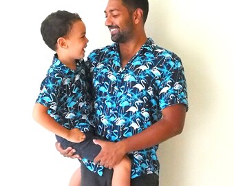 father and son matching shirts river island