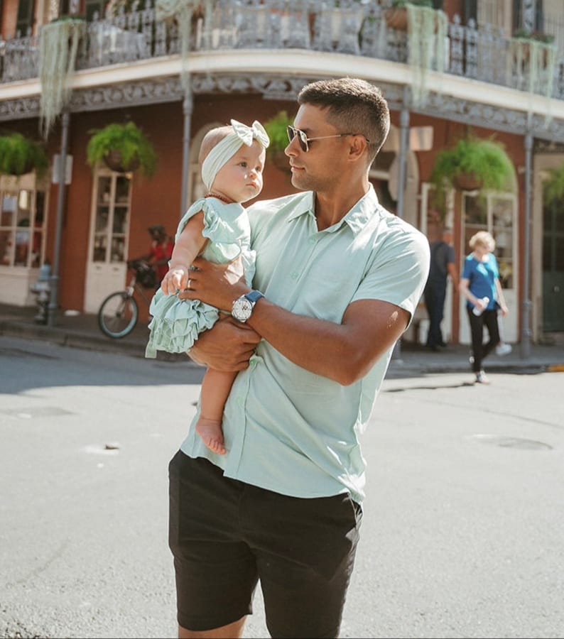 Family Outfit Daddy & Me Matching Outfit Father and Daughter Etsy