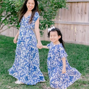 Mommy and Me dresses Mommy and Me matching outfits Mommy and me outfits Mom Daughter Dress Mommy and Me Gifts Mother's day gift zdjęcie 2