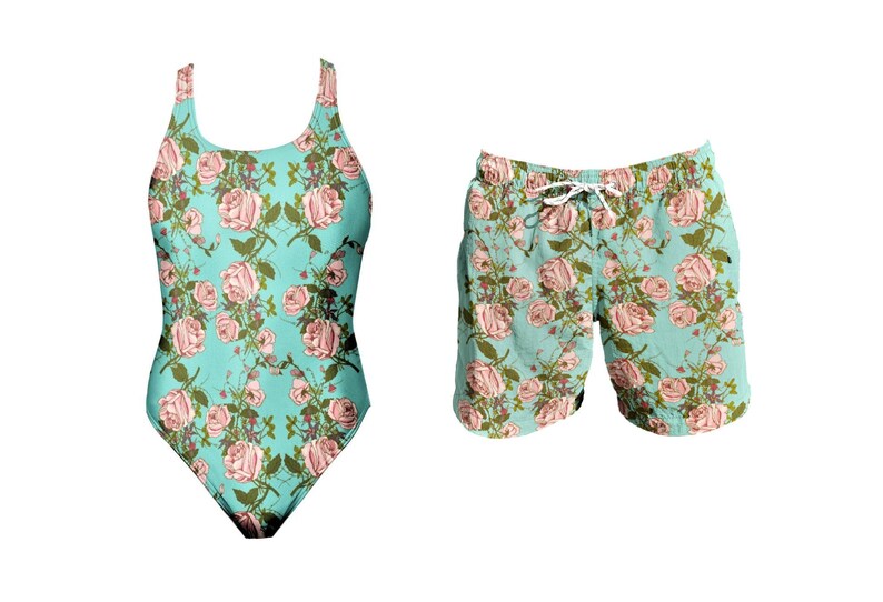 matching sister swimsuits