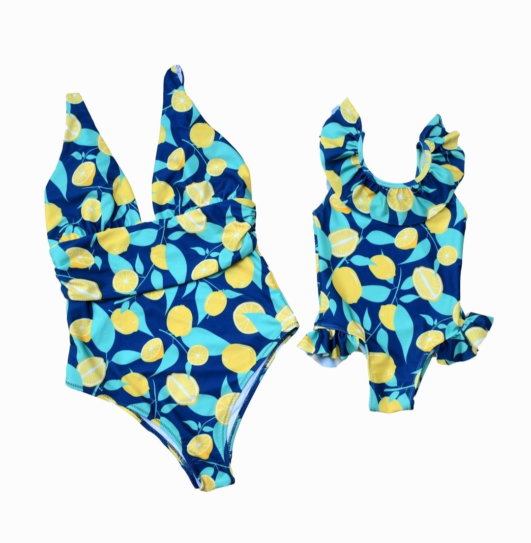 Daddy and Me Outfit Family Swimwear Father and Daughter Etsy