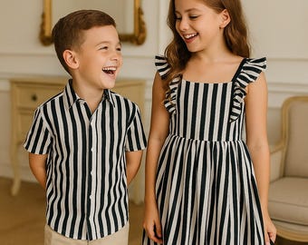 Conjunto de hermano y hermana, conjunto de hermanos, conjunto de hermanos, conjunto de hermano mayor, conjunto de hermana pequeña, conjunto de hermana mayor