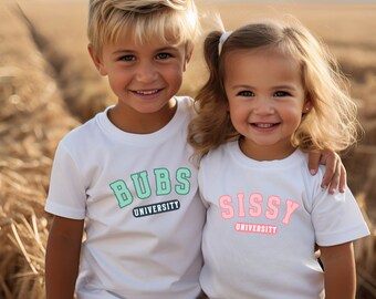 Brother & Sister matching outfit | Siblings Outfit | Sibling matching Outfit | Big brother Outfit | Little Sister Outfit | Big Sister Outfit